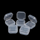 5Pcs Square Jewelry Earrings Rings Storage Case Finishing Container PackageS Hn
