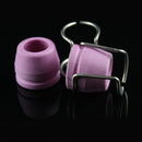 1X(10Pcs Ceramic Shield Cups And 10Pcs Guide Ring/Air Plasma Cutter Ag60 Cu