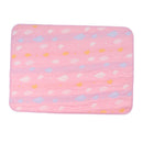 Baby Six-Layer Gauze Padding Mattress Changing Diaper Pad  Pink cloud  50x70cm