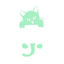 Glow In The Dark Stickers Luminous Kids Bedroom Nursery Wall Decals Cat