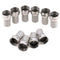 10Pcs Connector Satellite TV Aerial Screw Twist for RG6 coaxial Cable  Z