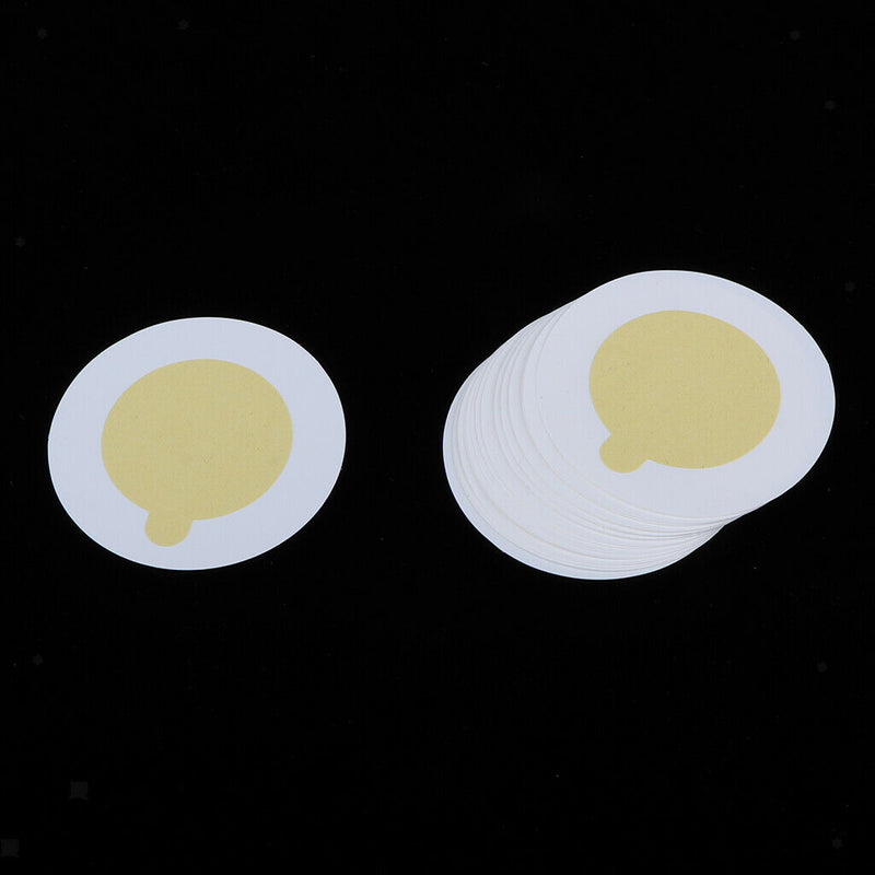 20pcs Eyelash Extension Glue Holder Pads Waterproof 5CM Diameter Lash Adhesive