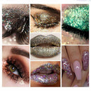QiBest Shimmer Glitter powder Eye Shadow Face Eyes Lips Nails and Glue Wate