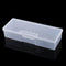 Nail Polish Holder Plastic Nail Supplies Storage Box Rectangle Nail Brushes B7Y6