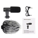 Vlogging Video Camera Microphone Condensor Directional Mic Smartphone Mic