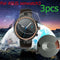 3pc soft Anti-scratch Shockproof Film Screen Protector for ASUS zenwatch3 Watch