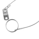 Quick Release Pin w/ 300mm Lanyard Marine 316 Stainless Steel - Bimini Top