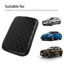 Universal Car Armrest Pad Cover Auto Center Console PU Leather Cushion Black