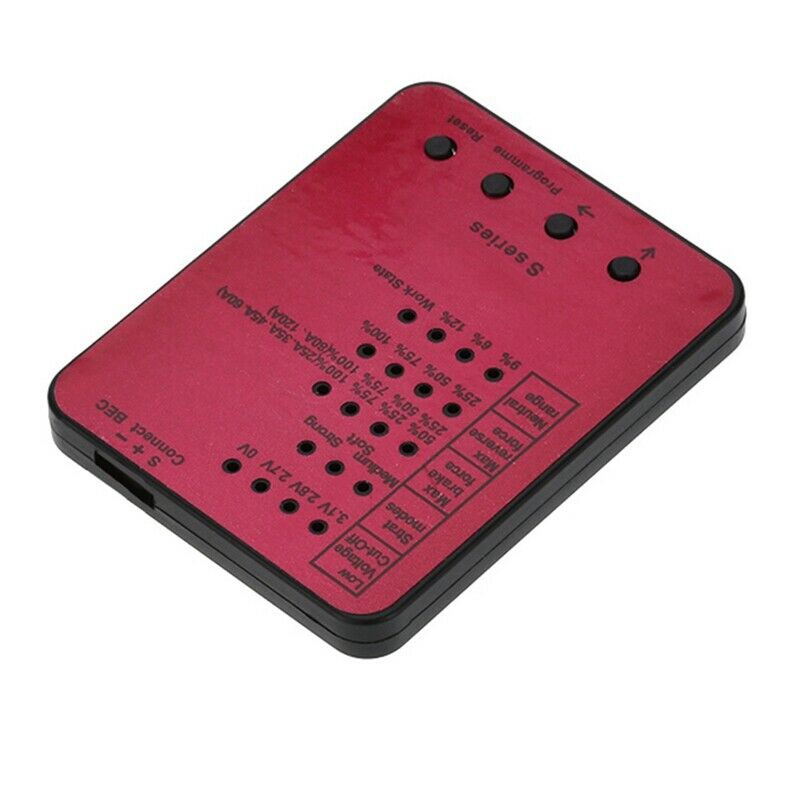 Programming Card For 45A/120A Rc Car Esc Brushless Electronic Speed Control I1W5