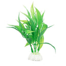 1x Water Grass Green Plant Ornament For Fish Tank Artificial Plastic Aquarium A+