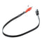 2 Pcs 3.5mm Female Stereo to 2 RCA Male AV Audio Aux Video Cable Cord Adapt I2P8