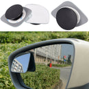 2Pcs Universal Car Auto Wide Angle Side Rearview Adjustable Blind Spot Mirro 3C