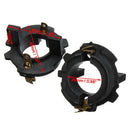 2pcs H7 Fixing Left Right Bulbs Base Holder Spared Replacement