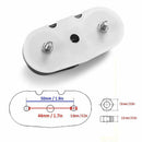 2PCS Cam Cleat for Sailing Cam Cleat with Fairlead Line Sizes Upto 5/8 Inch Y3M9