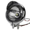 Motorcycle LED Headlight Passing Light Angel Eye 12V Spot Lamp Universal