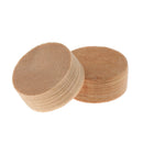 Set of 10 Round Trumpets Cornet Water Key Cork Pads Dia. 10mm Brass Instrument