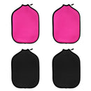 4pcs Ultralight Pickleball Paddle Cover Universal Lightweight Black/Pink