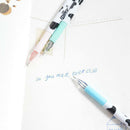12colorS Cute Cartoon Milk Cow 0.38mm Fineliner Pens Marker Pen Gel Ink Pen