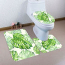 3 Piece / Set Home Non-Slip Flannel Carpet Floor Memory Foam Rug Bathroom M B9F1