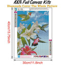 5D Bird DIY Full Round Diamond Painting Home Decor Art Cross Stitch (B1066)
