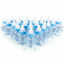 24 x Baby bottle mini baby bottle 4x9cm rhinestone blue bear gift favor bab