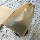 5 Set for 500 Pcs Disposable Tea Filter Bags Empty Heat Seal Drawstring Tea