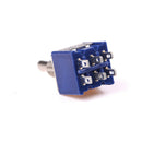 5Pcs 6Pin 3Position ON-OFF-ON DPDT Latching Toggle Switch AC 125V/6A E  ZATAU3C