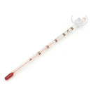 Aquarium Submersible Glass Thermometer with Suction Hydrometer Fish Tank tool FT