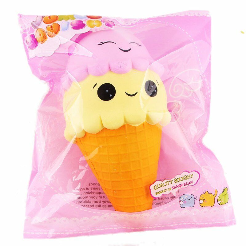 Squeeze Ball Slow Rising Funny Toys Stress Anxiety Relief Tool Cell Phone Decor