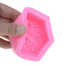 bee honeycomb silicone soap molds fondant chocolate cake mold diy baking tool FT