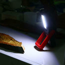 USB Rechargeable Magnetic LED Flashlight COB Work Light Inspection Lamp