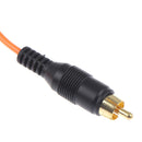 1X Hook Line Straight RCA Clip Cord Wire Cable Interface Insert Tattoo MachS Ew