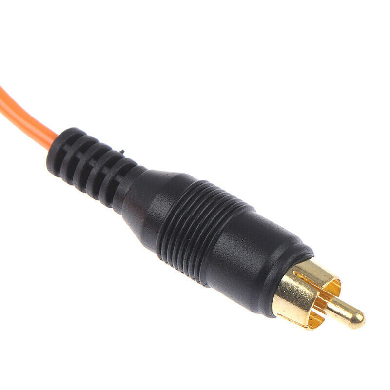 1X Hook Line Straight RCA Clip Cord Wire Cable Interface Insert Tattoo MachS Ew