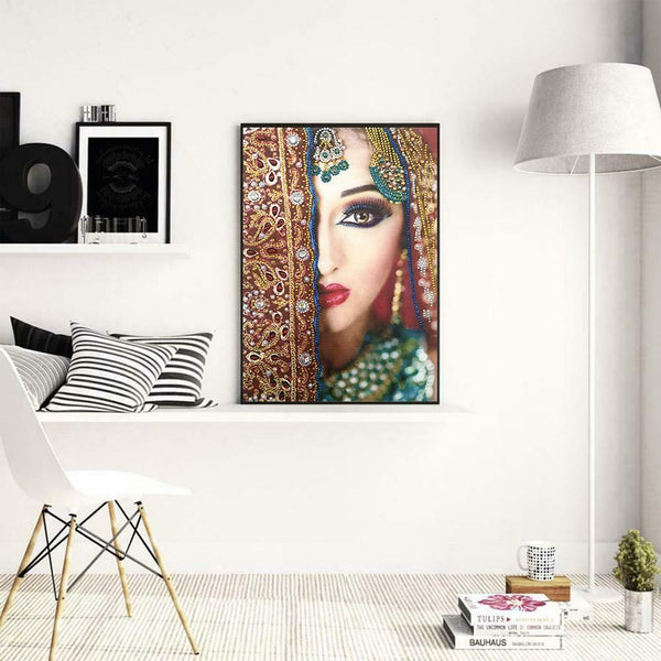 5D DIY Special Shaped Diamond Painting Beauty Embroidery Mosaic Craft Kits