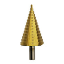 Step Drilling Titanium Coated Cone Bit Holes Cutter Power Tool HSS 4-42mm