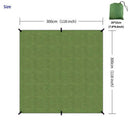 Waterproof Uv Protection Hammock Rain Fly Tent Tarp Multi Function Camping