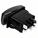 New Switch ON/OFF LED Car Boat Truck Bar Rocker Toggle 12V 20A 5P (Blue, Wh L7I8
