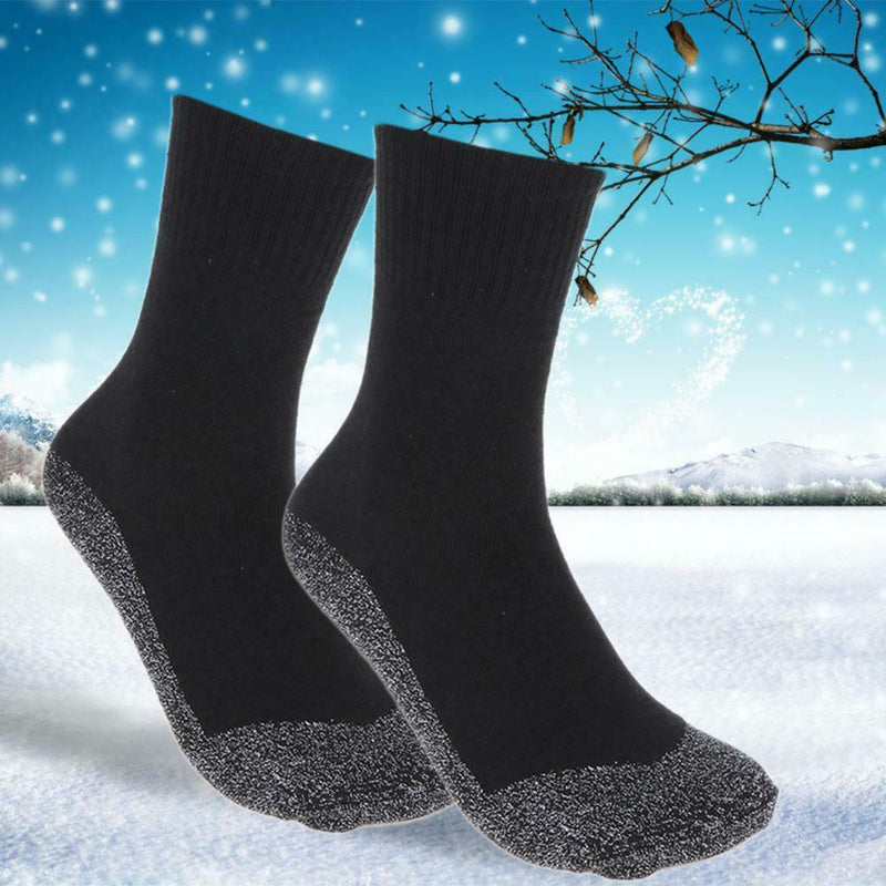 35 Degrees Aluminized Fibers Socks for Men Women Casual Sports Warm Socks