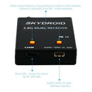 Uvc Dual Antenna Control Receiver Otg 5.8G 150Ch Full Channel Fpv Receiver