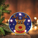 DIY LED Special Shaped Diamond Painting Needlework Modeling Lamp Room Decor