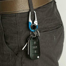 Omuda Ring Key Chain Bikes Cars Keyring Stainless steel B6X5