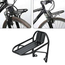 Bike Bicycle Front Rack Luggage Shelf Carrier Panniers Bracket Aluminum VHI