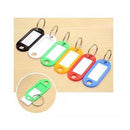 20 x plastic key tag identification label E5H7