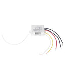 2 Relay ON/OFF 220V Smart Digital Wall Lamp Light Wireless Remote Control Switch