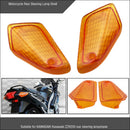 (1 PAIR) Motorcycle Rear Turning Signal Light Lens Amber for Kawasaki ZZR250