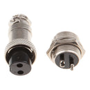 GX16 2 Pins Metal Waterproof Aviation Connector Plug & Socket
