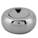 Universal Drum Shape Ashtray Stainless Steel Cigarette Cigar Smoking Ash Tray