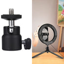 Camera Ball Head Standard 1/4 inch Screw Base Rotatable Tripod Ball Head