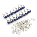 15 Pcs AC 125V 6A SPDT ON-ON 3 Pin Latching Micro Toggle Switch B.AU