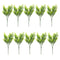 10Pcs Artificial Cedar Tree 30cm Tall Plastic Green Indoor Outdoor Decor